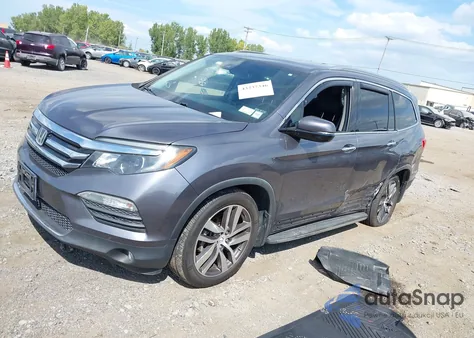 2016 Honda Pilot Elite from USA, damaged, VIN 5FNYF6H05GB002539